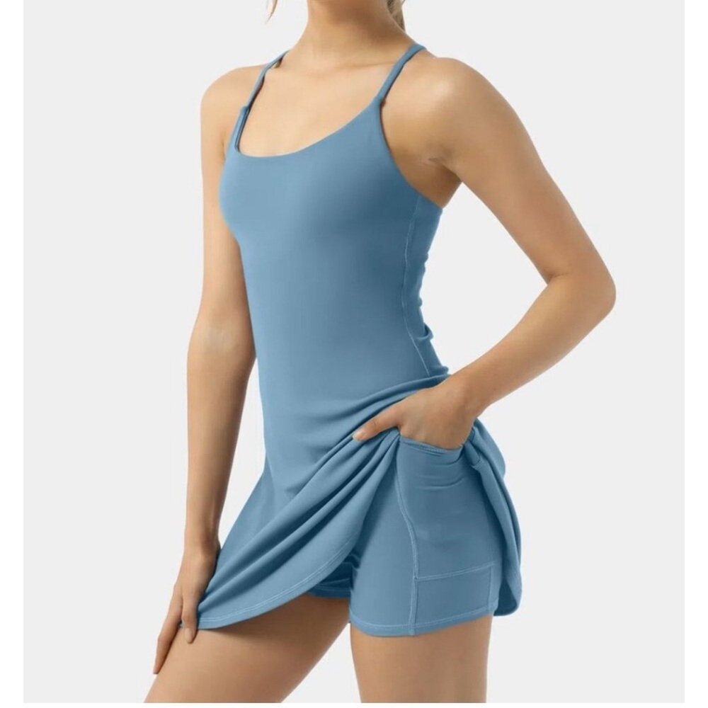 HALARA softlyzero backless plush active dress size XL